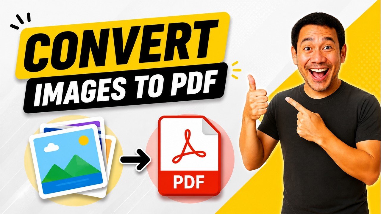 Free images to PDF converter for combining photos into a PDF